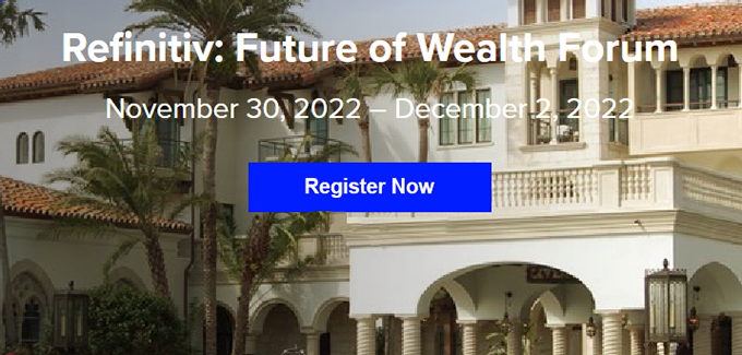 Refinitiv: Future of Wealth Forum