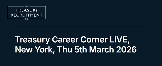 Treasury Career Corner LIVE - New York