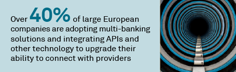 European cash management: Companies want more impactful bank innovation