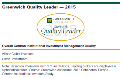 Greenwich Quality Leaders 2015