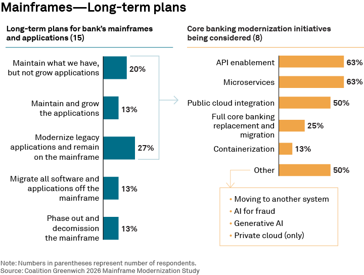 Mainframes—Long-term plans