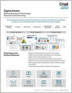 Digital Assets - Market Structure & Technology Research and Consulting