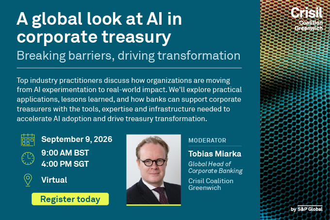 A global look at AI in corporate treasury