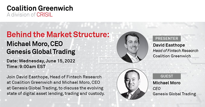 Behind the Market Structure: Michael Moro, CEO, Genesis Global Trading