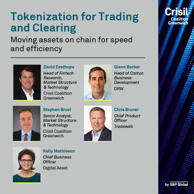 Tokenization for Trading and Clearing: Moving assets on chain for speed and efficiency